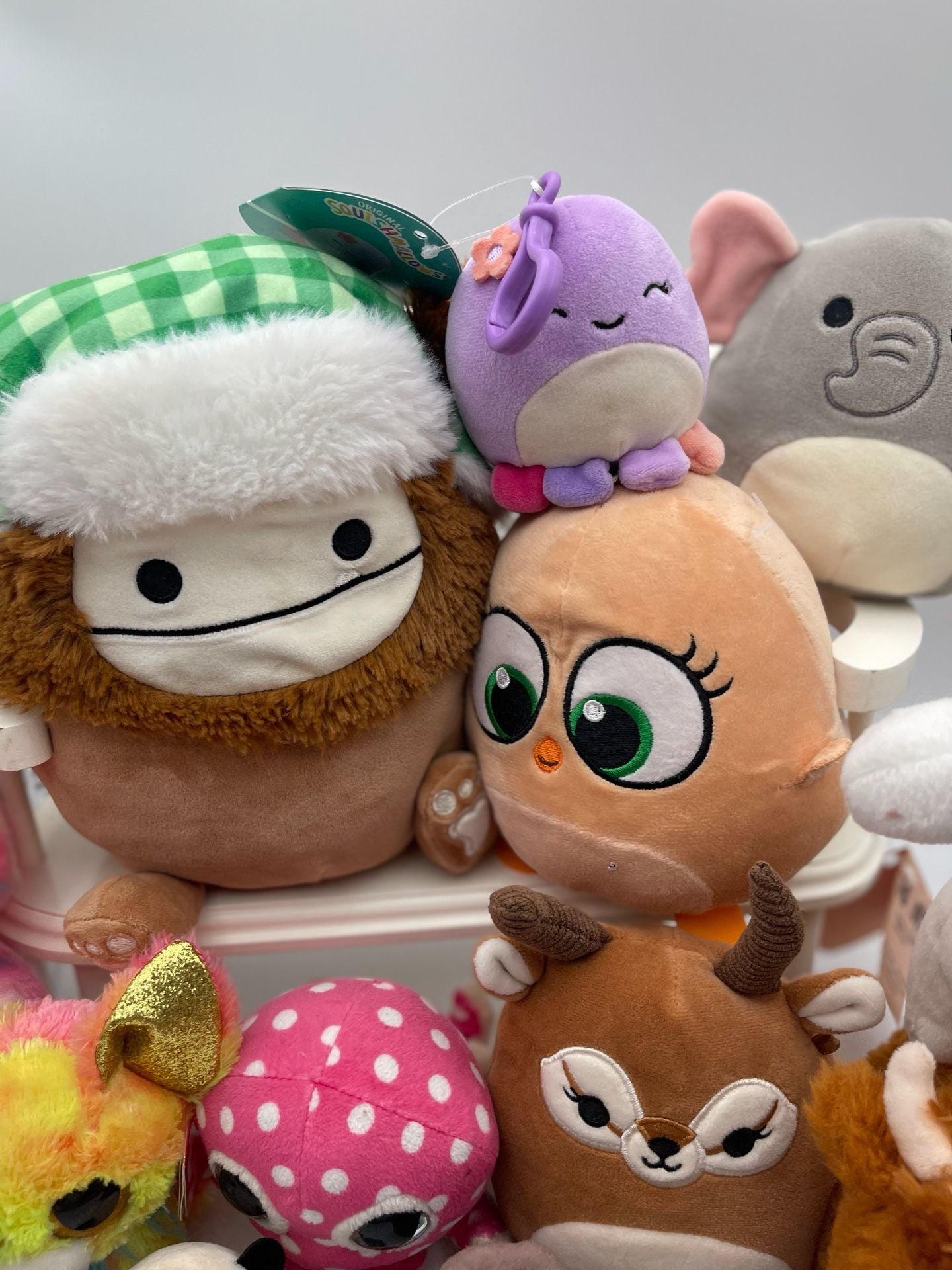 Squishmallows and other Assorted Plush Lot Toy Collection 5