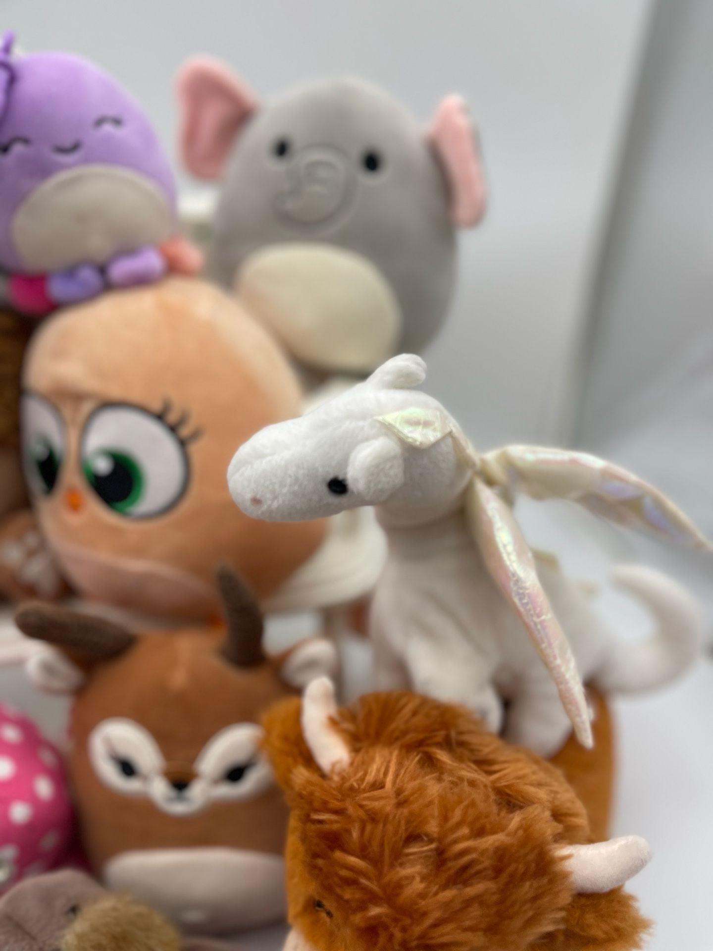 Squishmallows and other Assorted Plush Lot Toy Collection 6