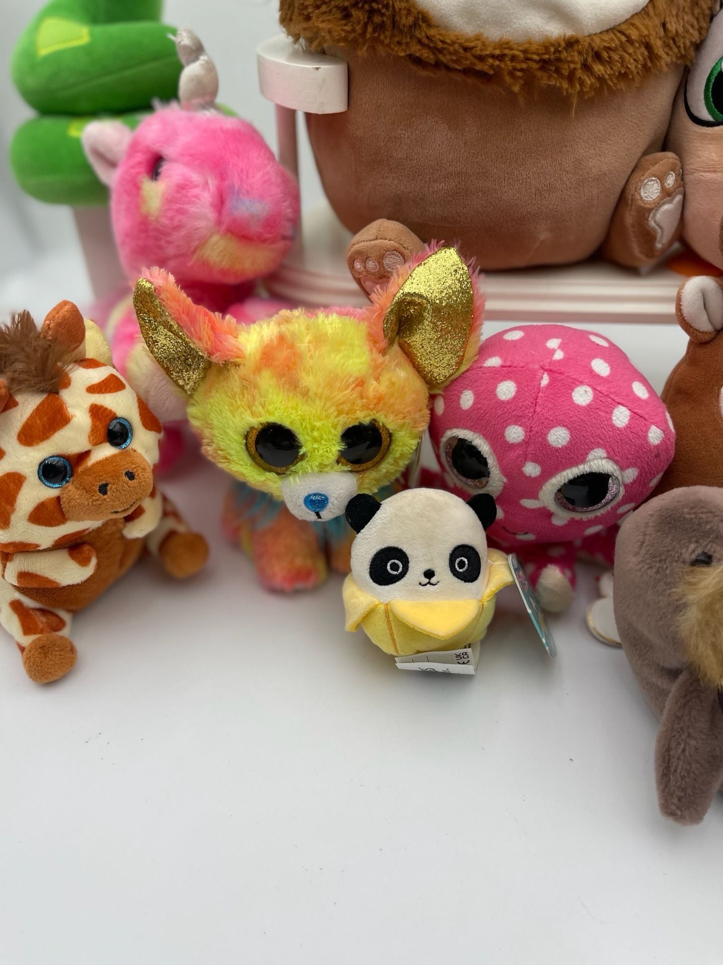 Squishmallows and other Assorted Plush Lot Toy Collection 9