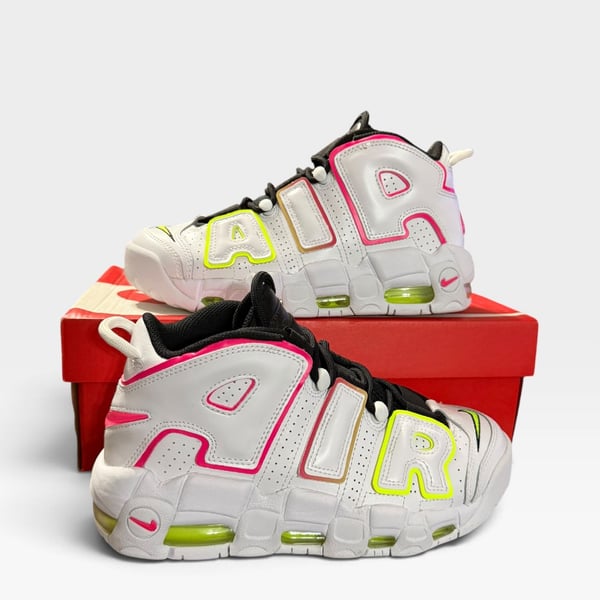 Nike Air More Uptempo Electric White Multi - 7W