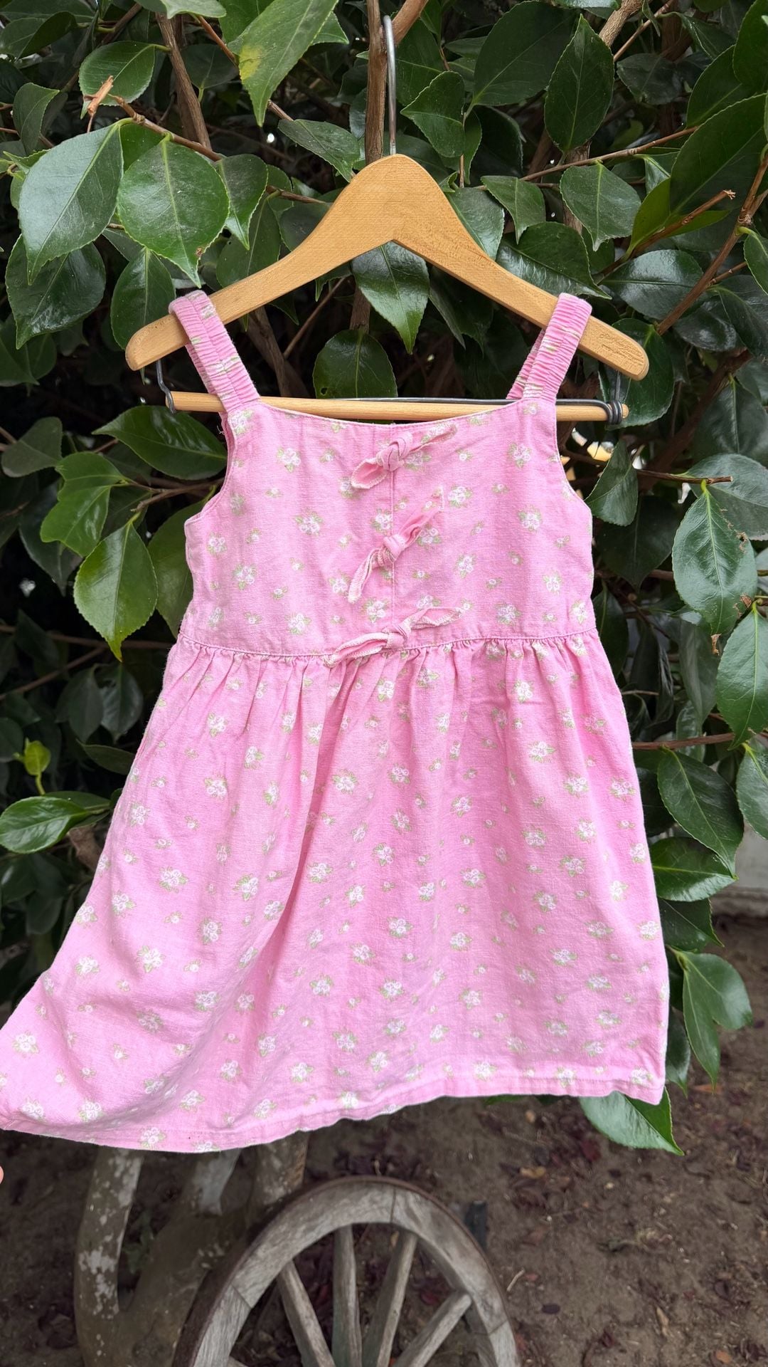 Vintage Basic Editions Floral Linen Sundress 2