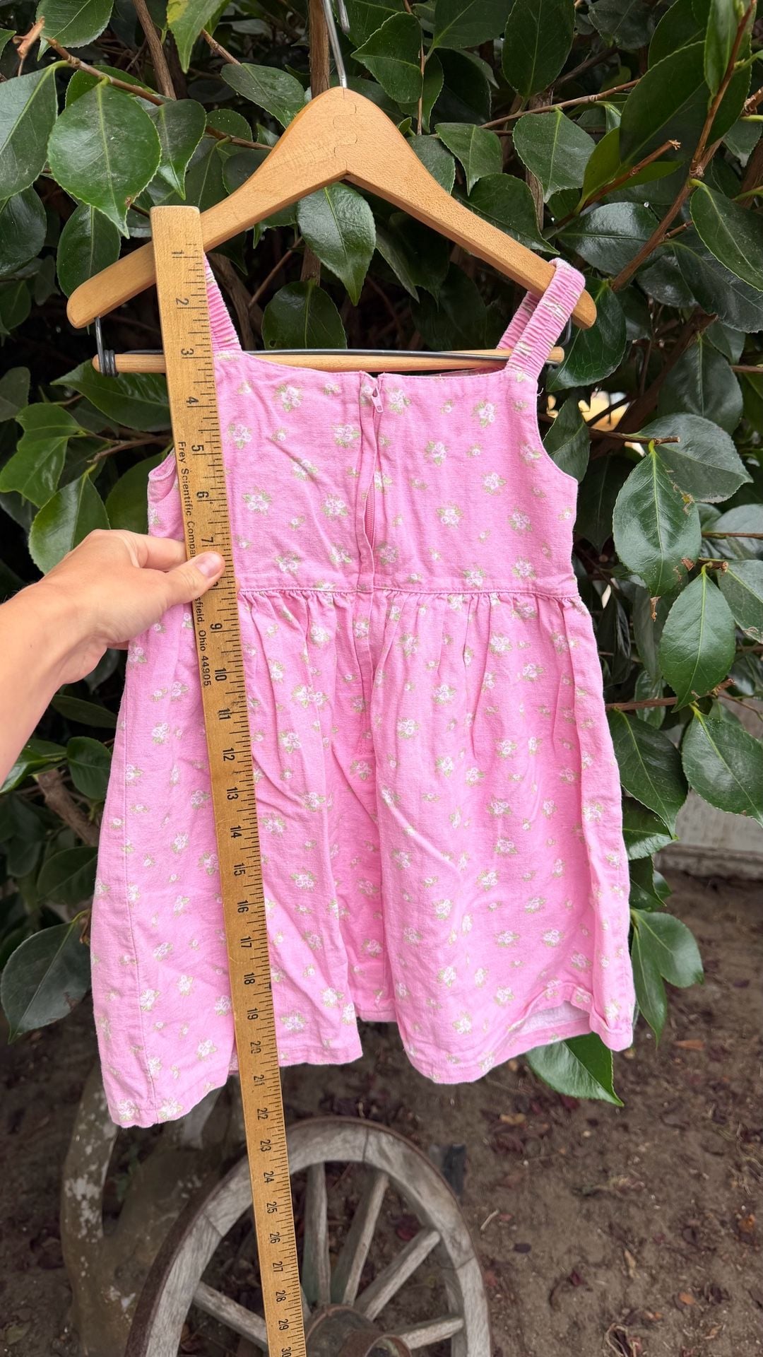 Vintage Basic Editions Floral Linen Sundress 4