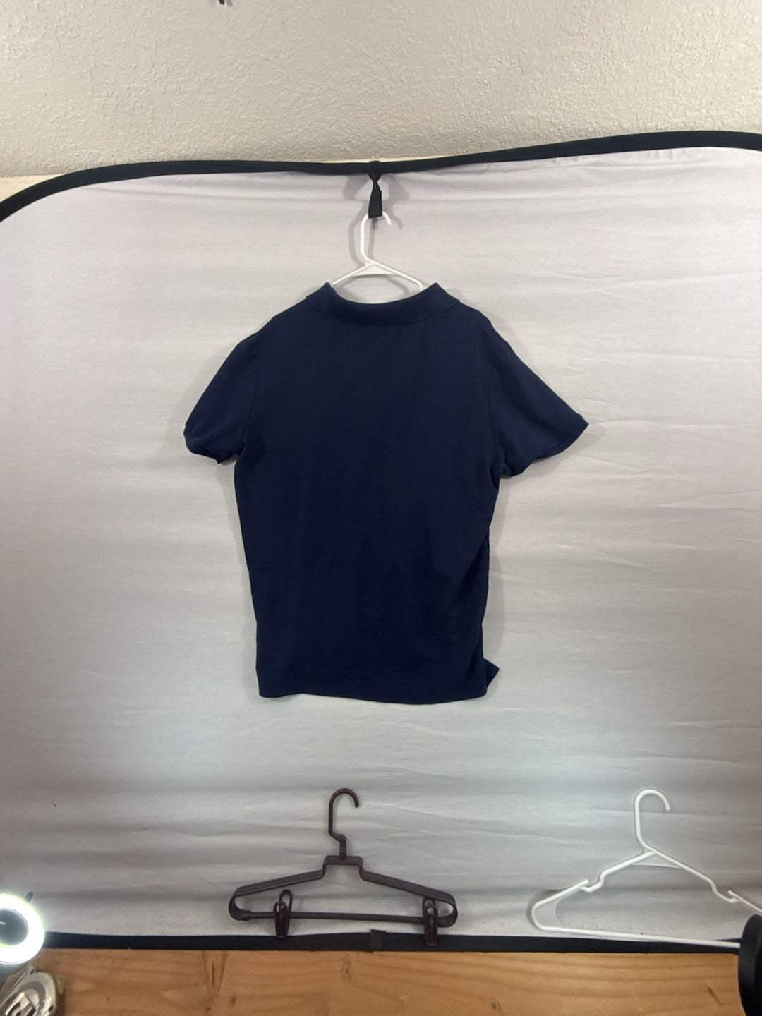 U.S. Polo Assn. Performance Pique Polo Size XL Navy Blue 4