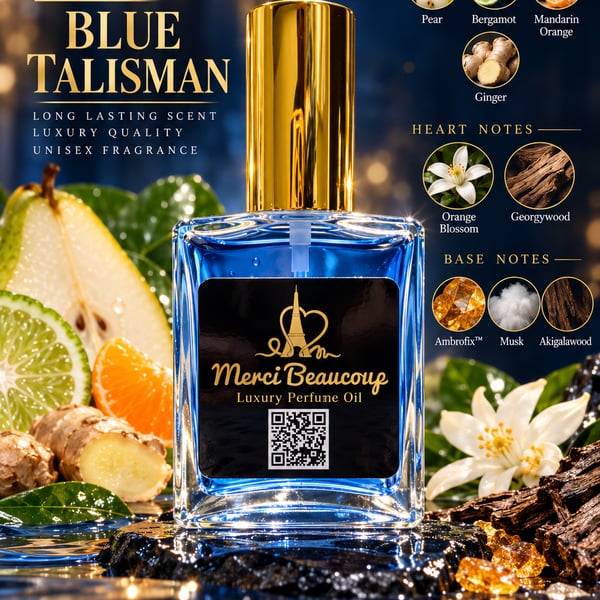 Merci Beaucoup Blue Talisman Luxury Fragrance 60ml
