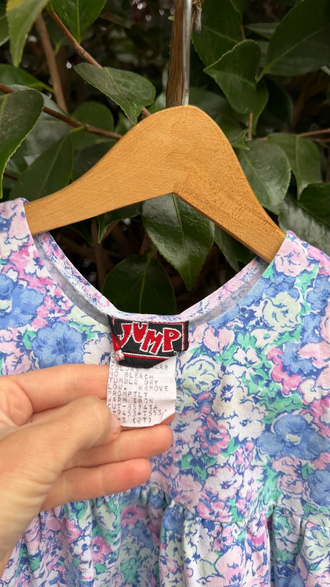 Vintage Jump Floral Peplum Top 3