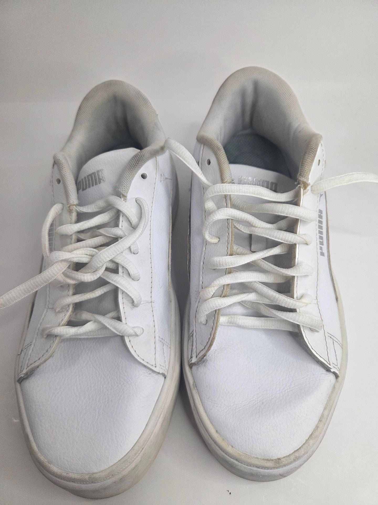 Puma Smash Platform v3 Sneakers White Silver 3