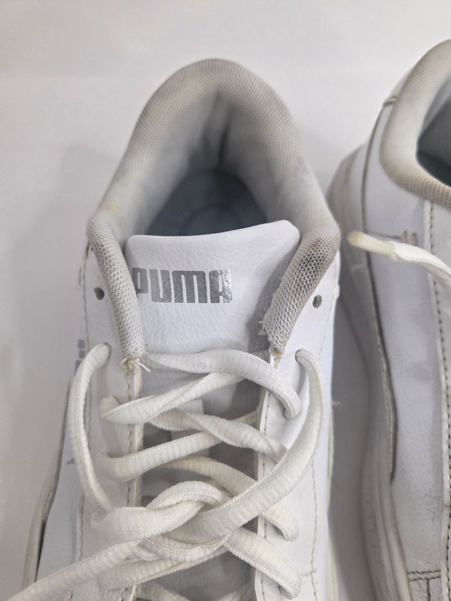 Puma Smash Platform v3 Sneakers White Silver 4
