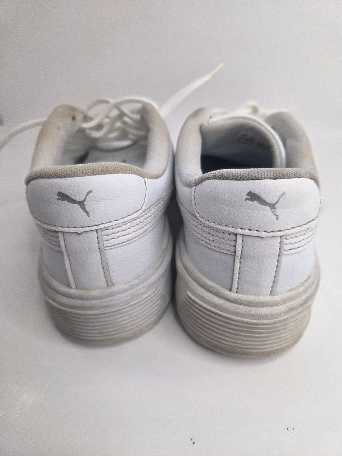 Puma Smash Platform v3 Sneakers White Silver 5