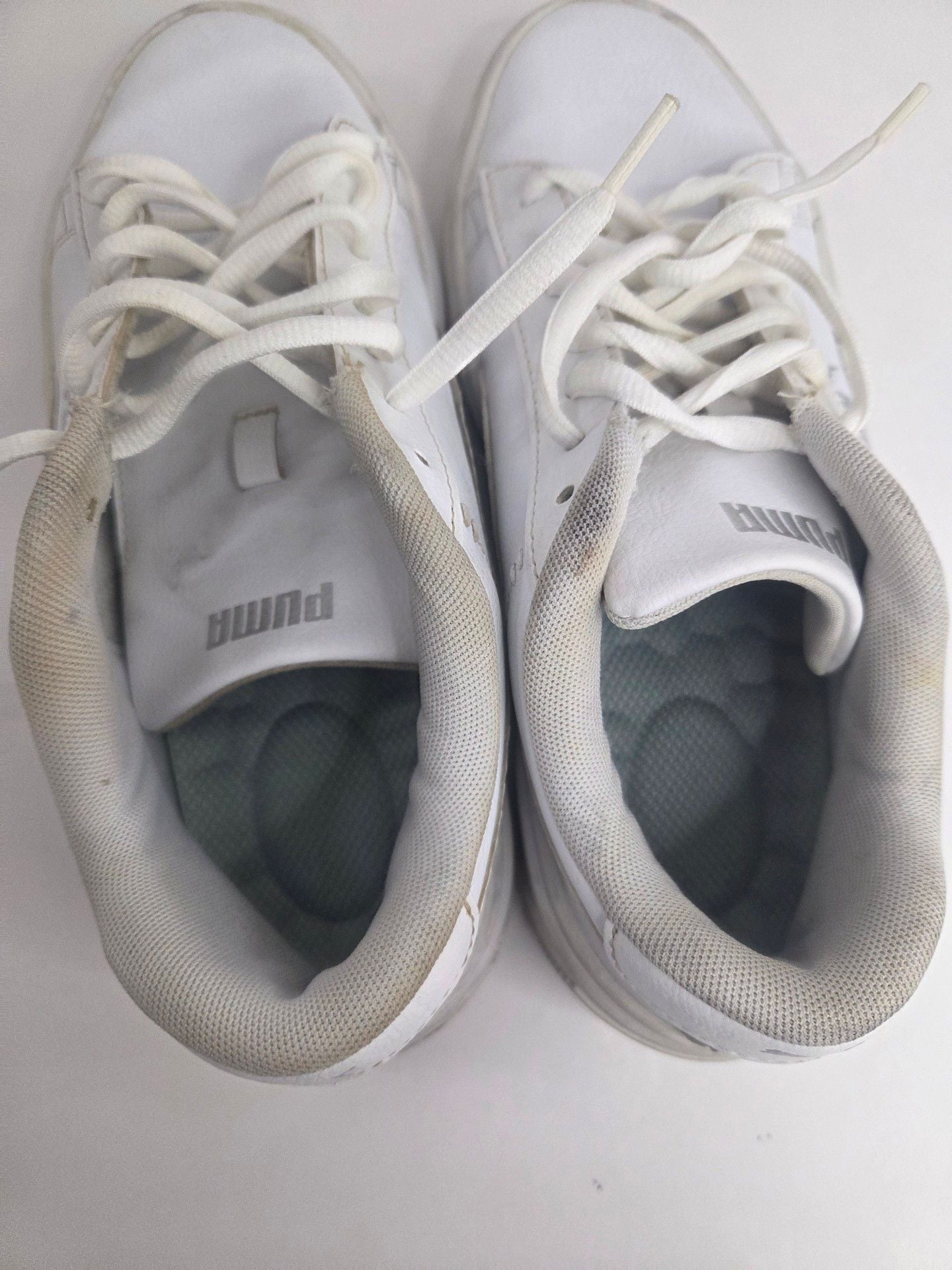 Puma Smash Platform v3 Sneakers White Silver 7