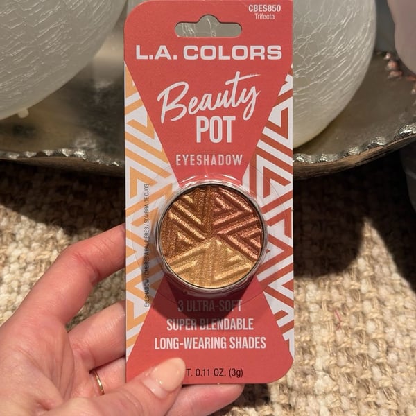 L.A. Colors Beauty Pot Eyeshadow Trifecta CBES850 New