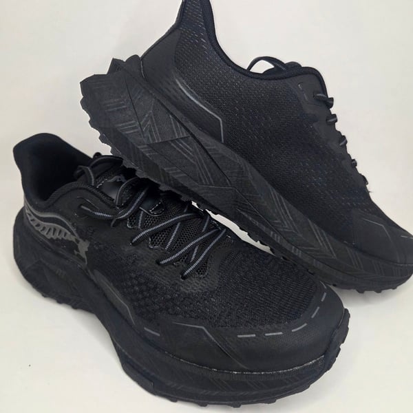 FLYPD LX Running Shoes Size 44 Black Athletic Sneakers