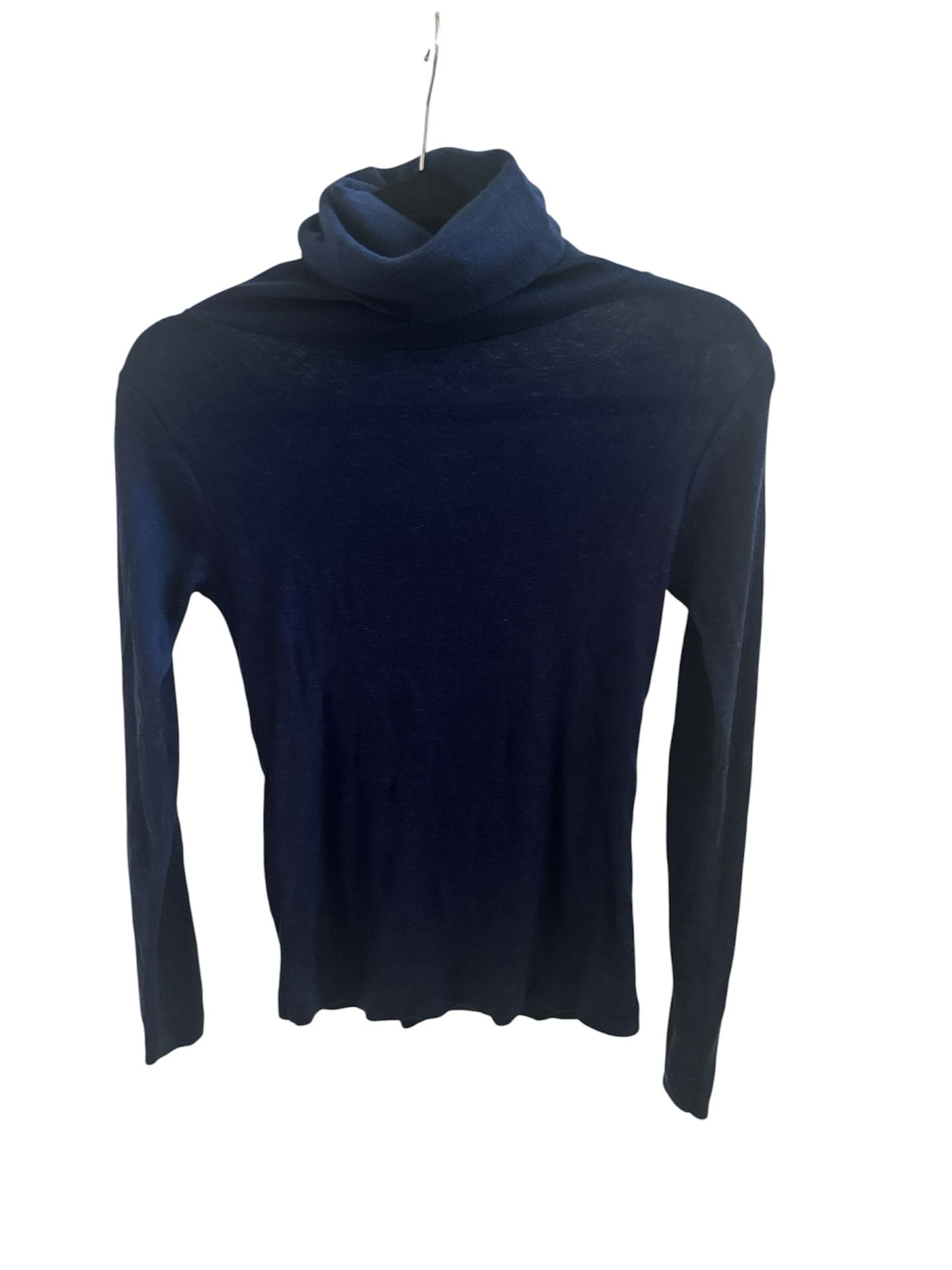 Tammi Navy Blue Turtleneck Sweater Size M Vintage Knit Pullover 2