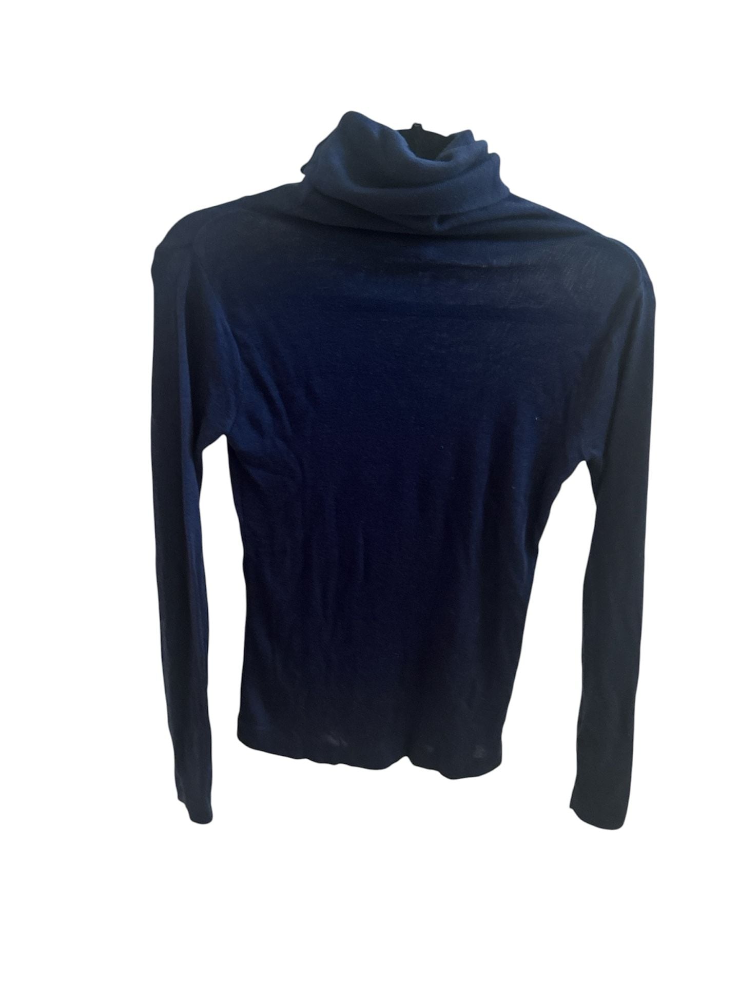 Tammi Navy Blue Turtleneck Sweater Size M Vintage Knit Pullover 3