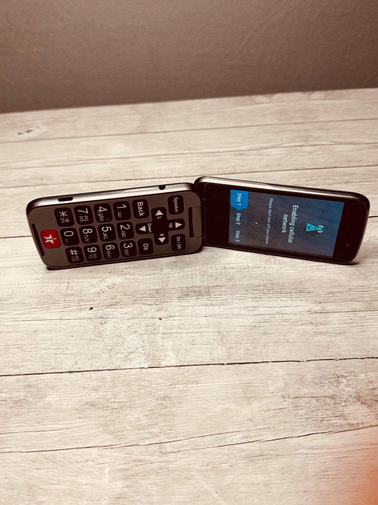 Lively Cell Phone Graphite Gray Senior Flip Phone 2