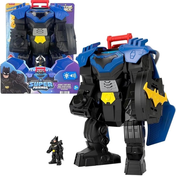 Fisher-Price Imaginext DC Super Friends Batman Flight Mech Toy JDL03