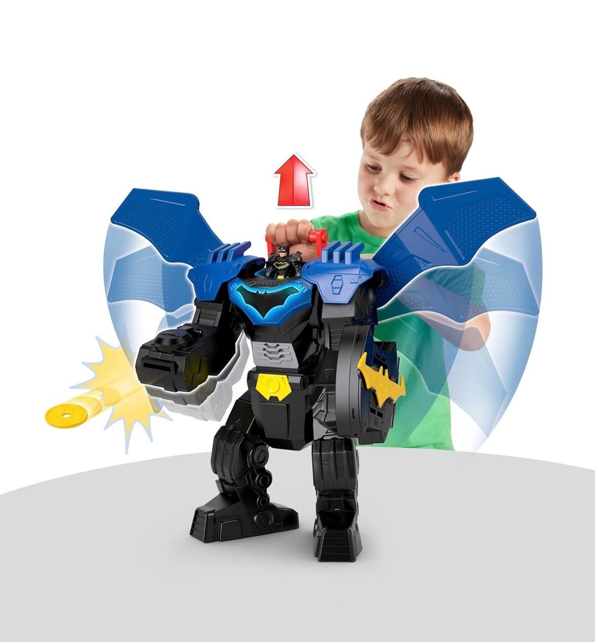 Fisher-Price Imaginext DC Super Friends Batman Flight Mech Toy JDL03 3