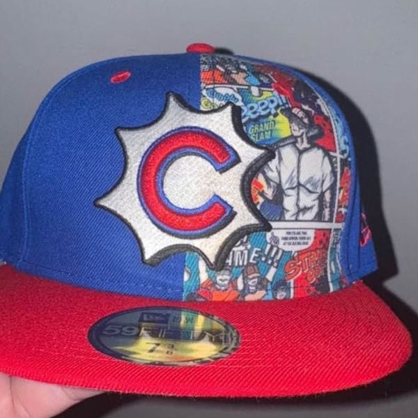 Chicago Cubs 2025 Diamond Hero Edition 59FIFTY Fitted Hat Size 7 3/8