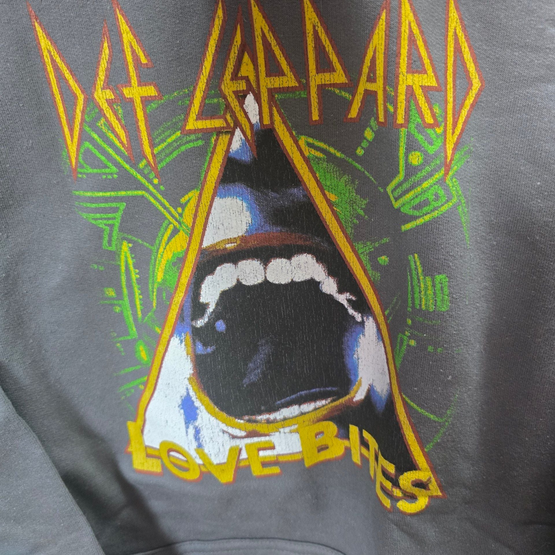 Def Leppard Love Bites Graphic Hoodie 3