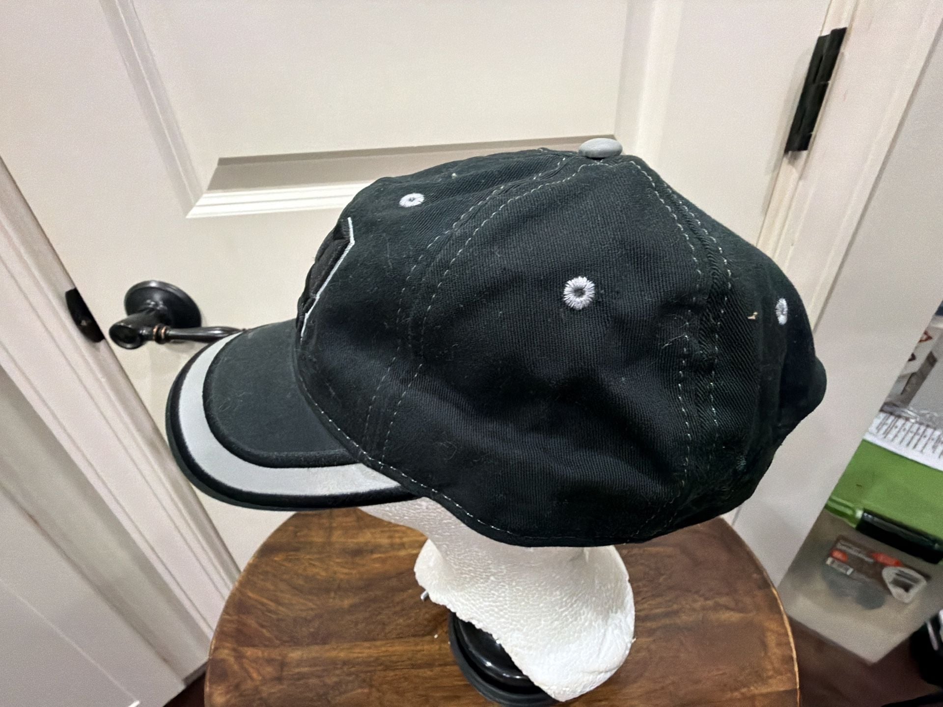 Chase Authentics Jeff Gordon #24 Black Reflective Gray Flame NASCAR Hat 5