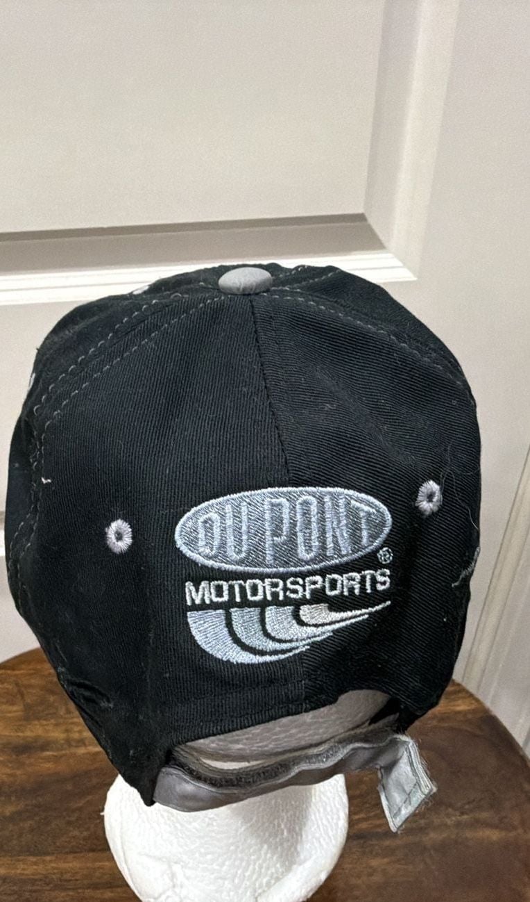 Chase Authentics Jeff Gordon #24 Black Reflective Gray Flame NASCAR Hat 4