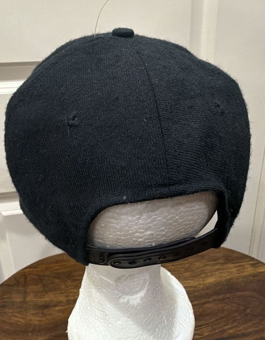 Vtg Fox Sports NHL On Fox Hat Black Adjustable Snapback Cap 90s 5