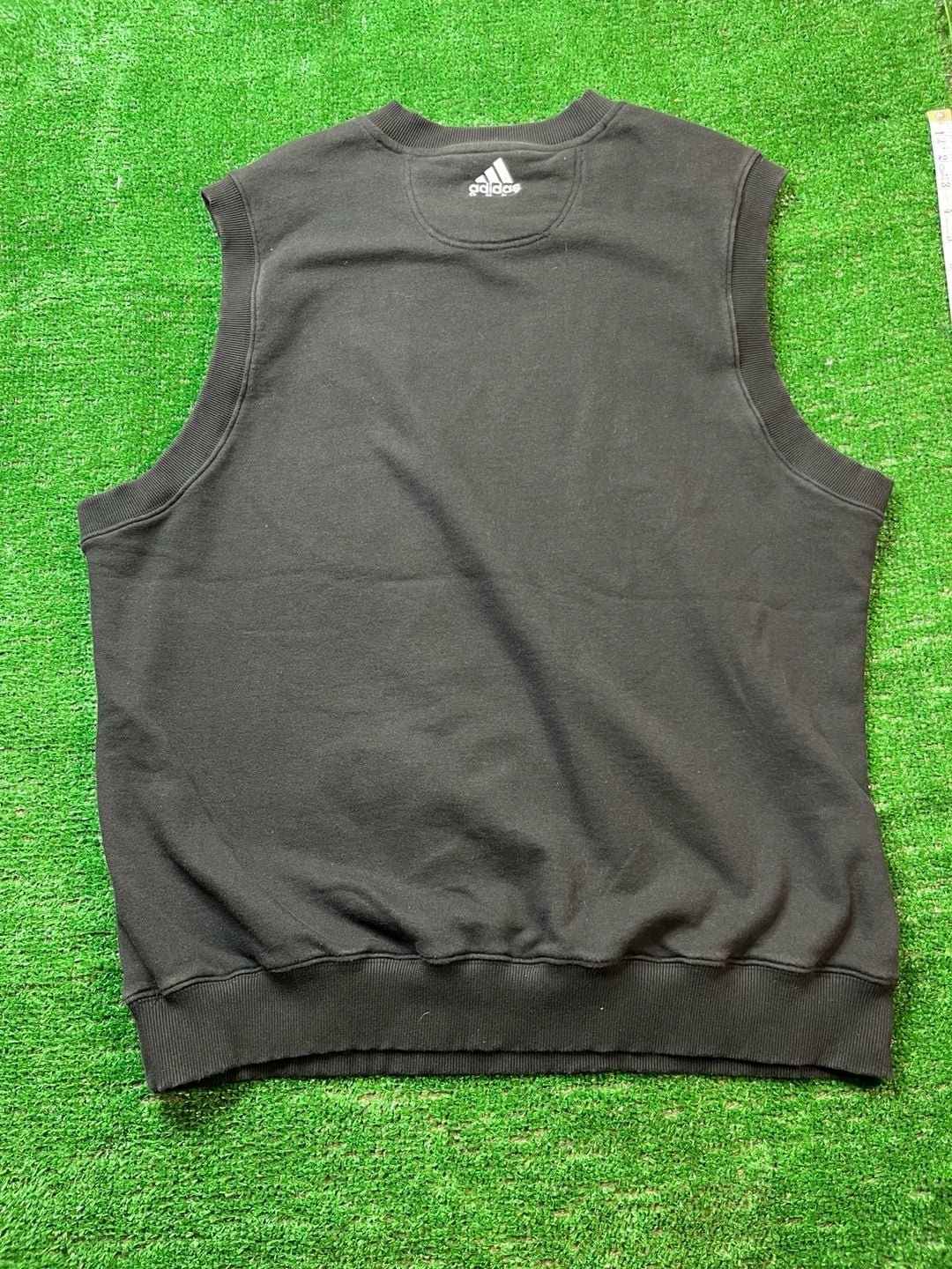 Adidas Golf Vest Size XL Black Stan Humphries Celebrity Classic 7