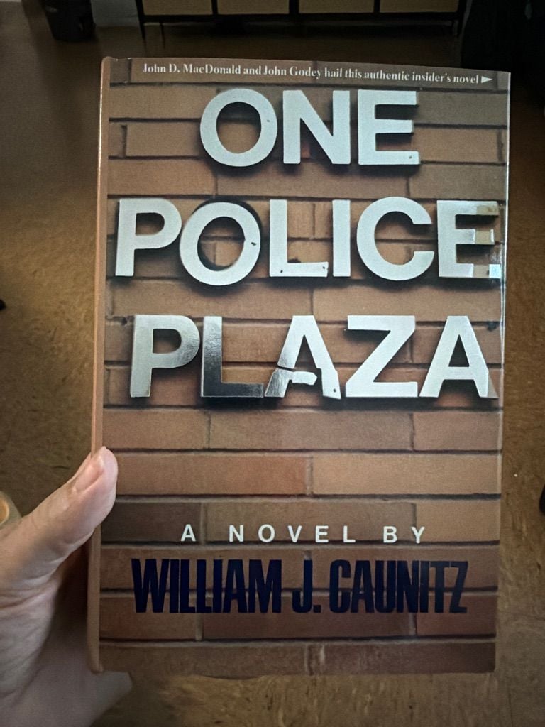 One Police Plaza Novel by William J. Caunitz Hardcover Book 1