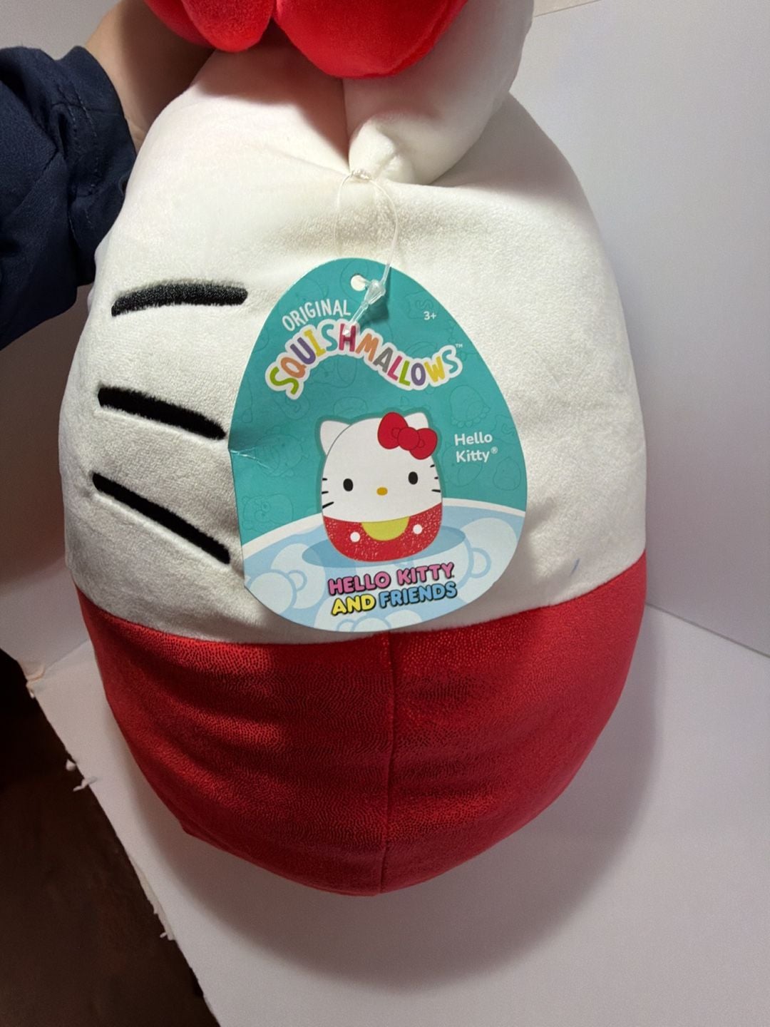Squishmallows Hello Kitty Size 12" Red Sparkly Plush Toy nwt 2