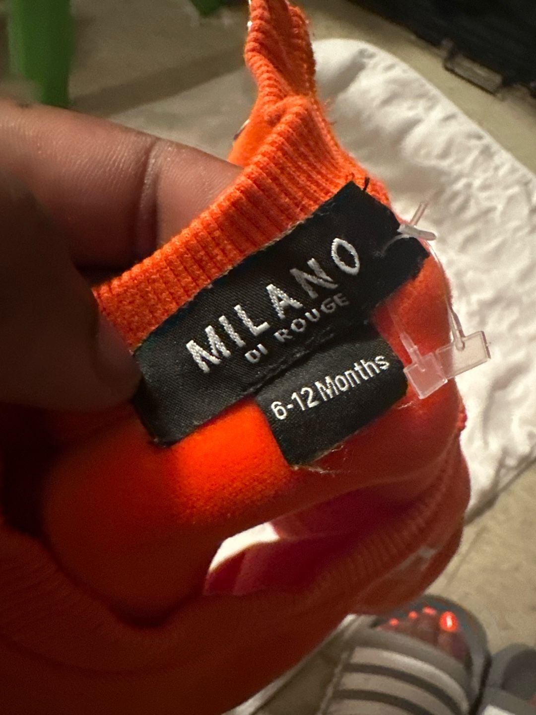Milano Di Rouge Orange Sweatshirt 6-12 Months 4