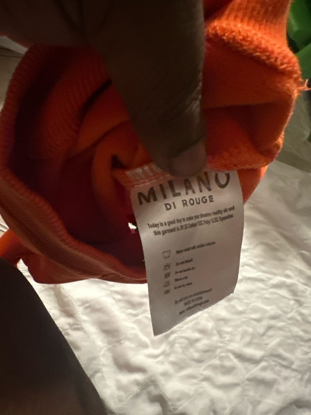 Milano Di Rouge Orange Sweatshirt 6-12 Months 5