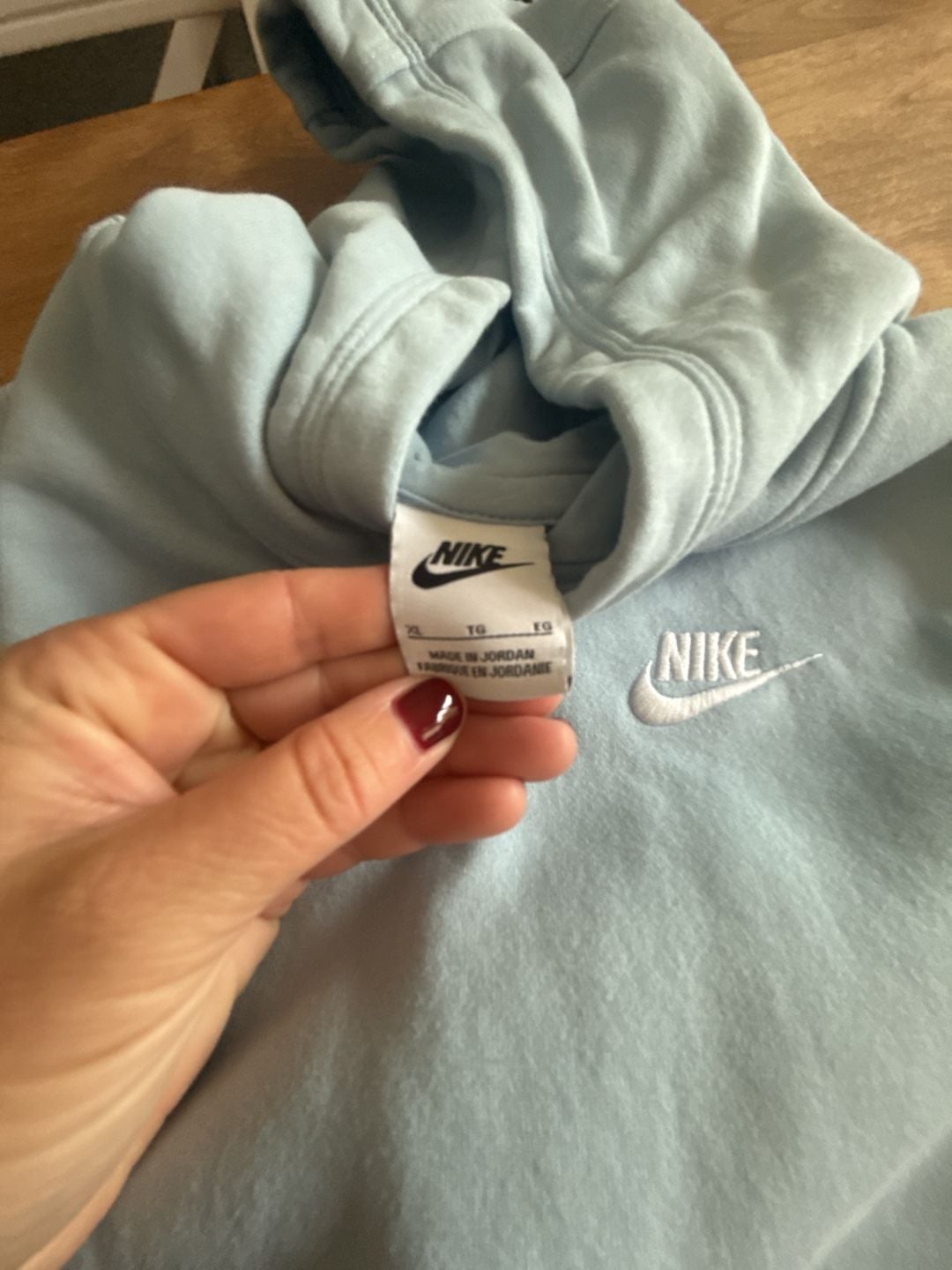 Nike Kids' Club Fleece Hoodie In Armory Blue/white 4