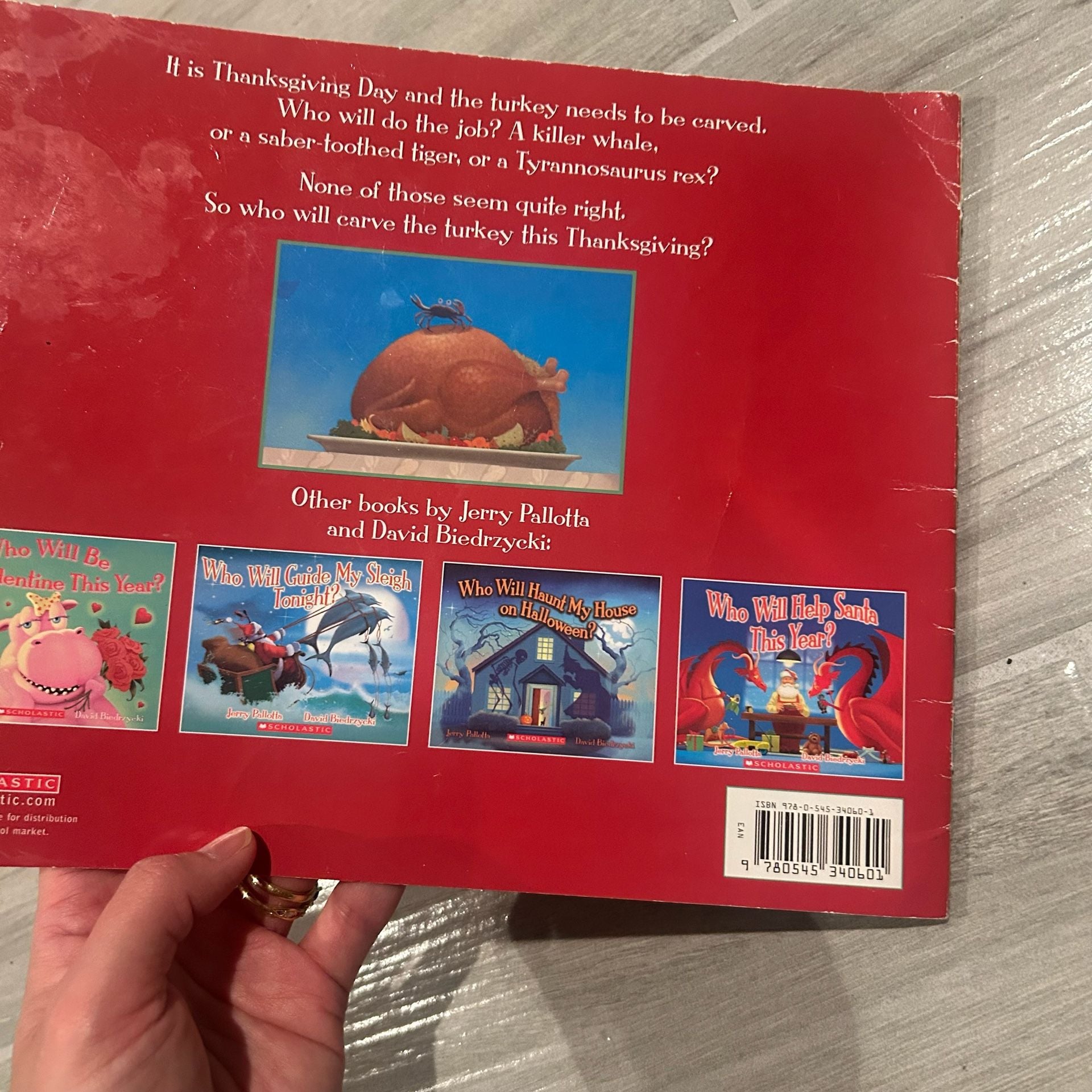 2 Kids Thanksgiving Picture Books – Turkey Surprise & Who Will Carve 6