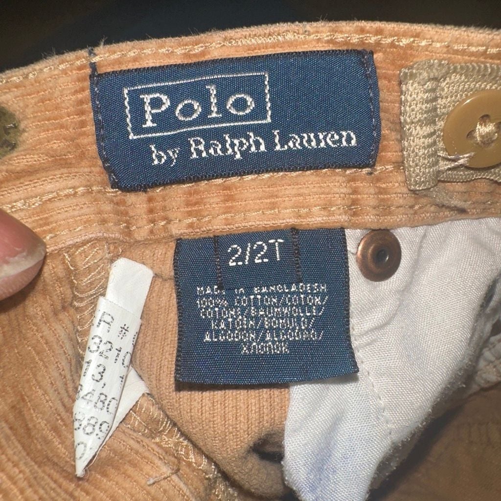Polo Ralph Lauren Brown Corduroy Pants Size 2/2T 5
