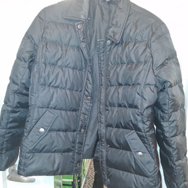 Brooks Brothers Black Puffer Jacket Size 14