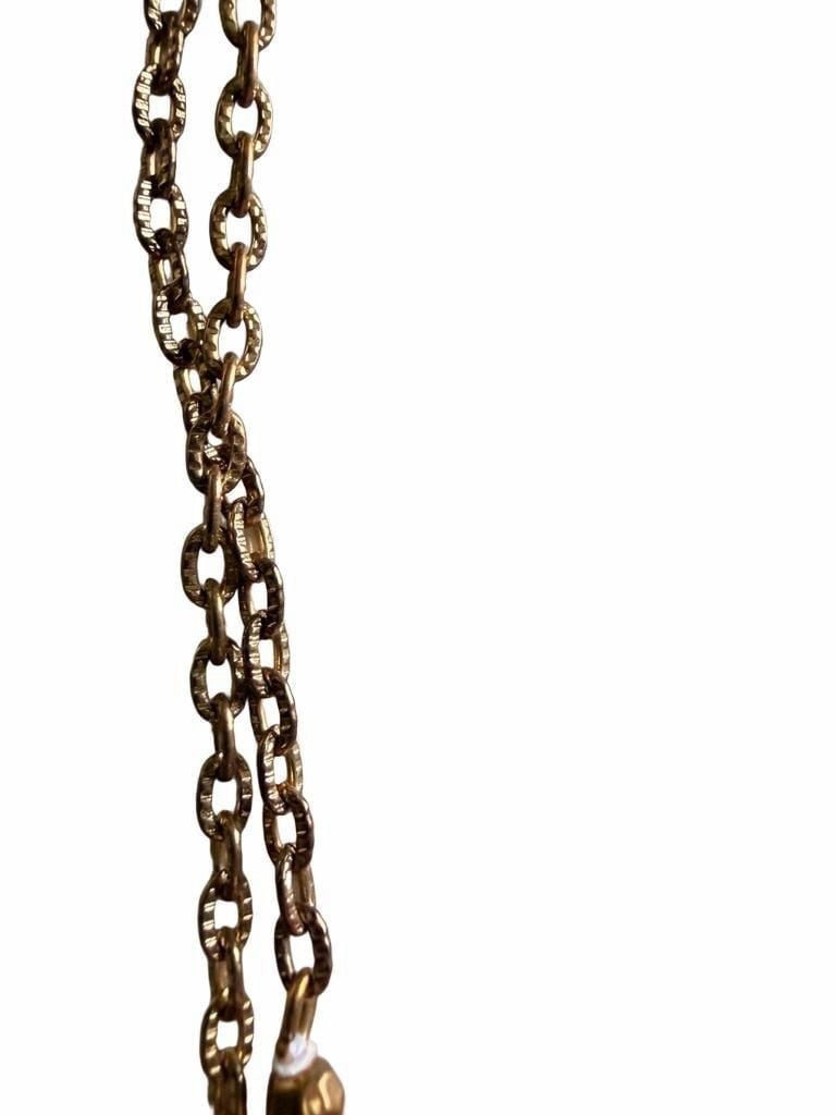 NY Multi Strand Layered Beaded Necklace Pink Gold Tone 8