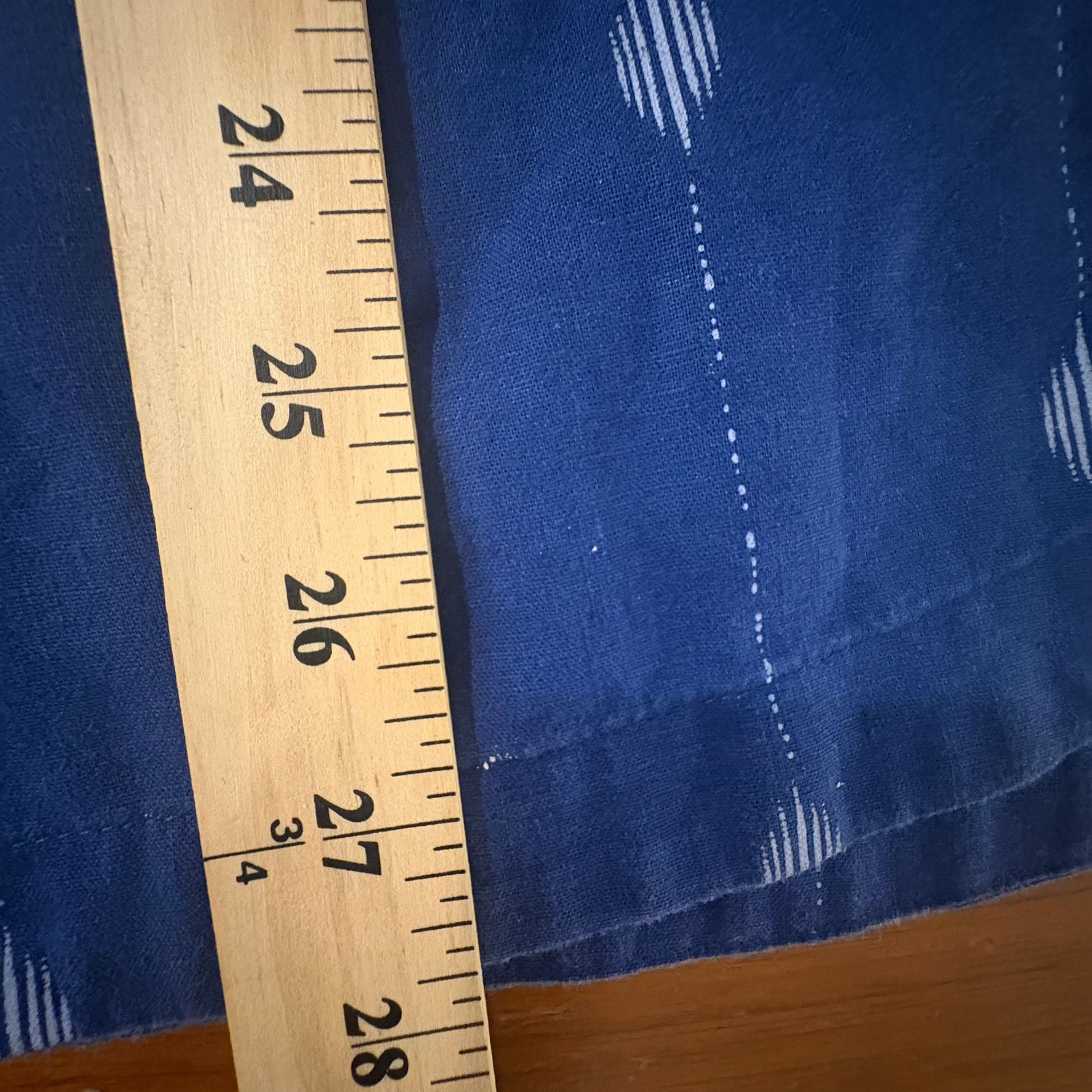 Duluth Trading Co Hemp Organic Cotton Shirt Womens XS Blue Button Front Boho 7