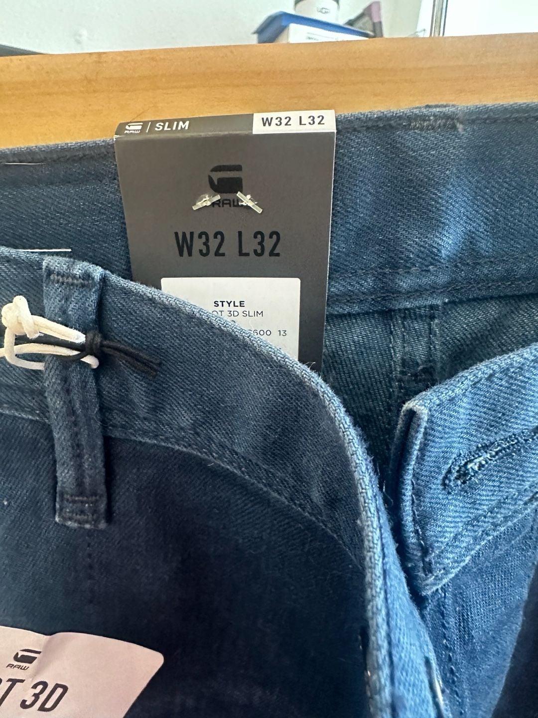 G-Star Raw Pilot 3D Slim Jeans W32 L32 Dark Wash 3