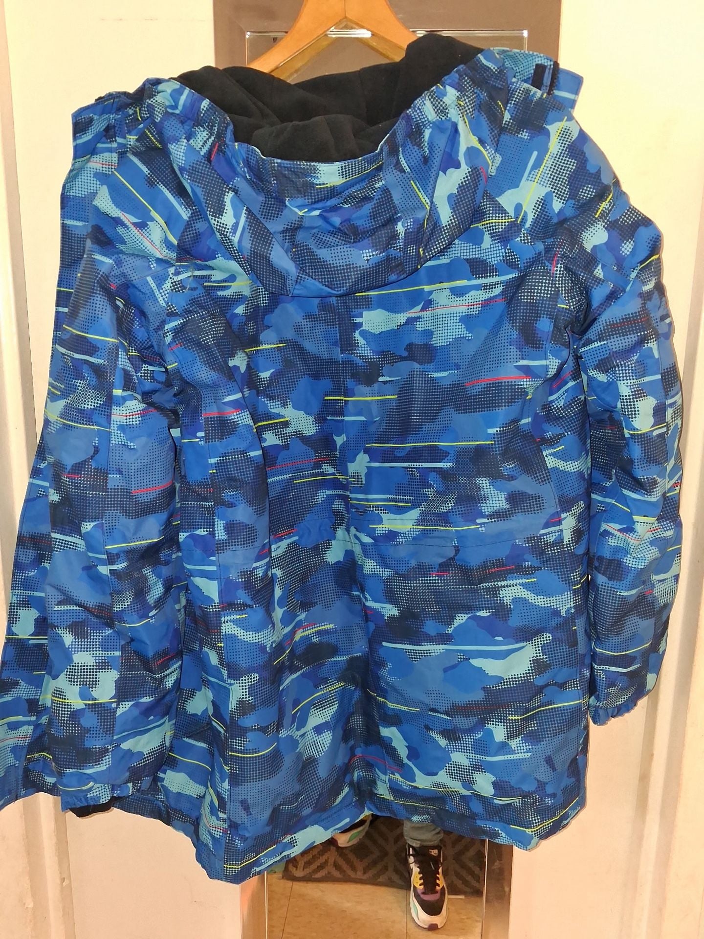 Lands' End Boys Squall Fleece Lined Waterproof Insulated Winter Parka Jacket XXL 3