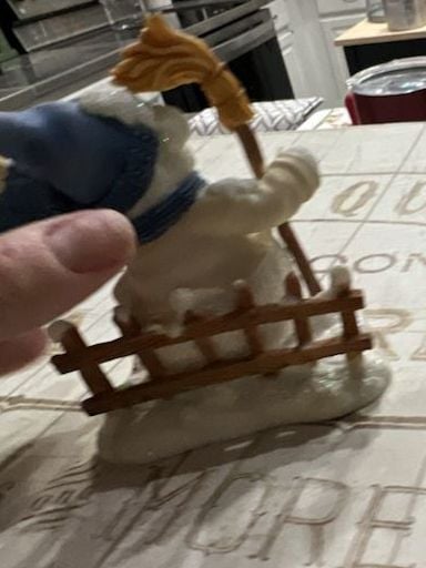 Cherished Teddies Buddy And The North Wind Shall Blow Snowbear Figurine 4