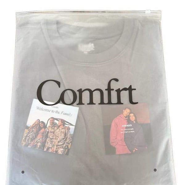 Men’s Comfrt Heavyweight Tee Size 2XL Steel Grey
