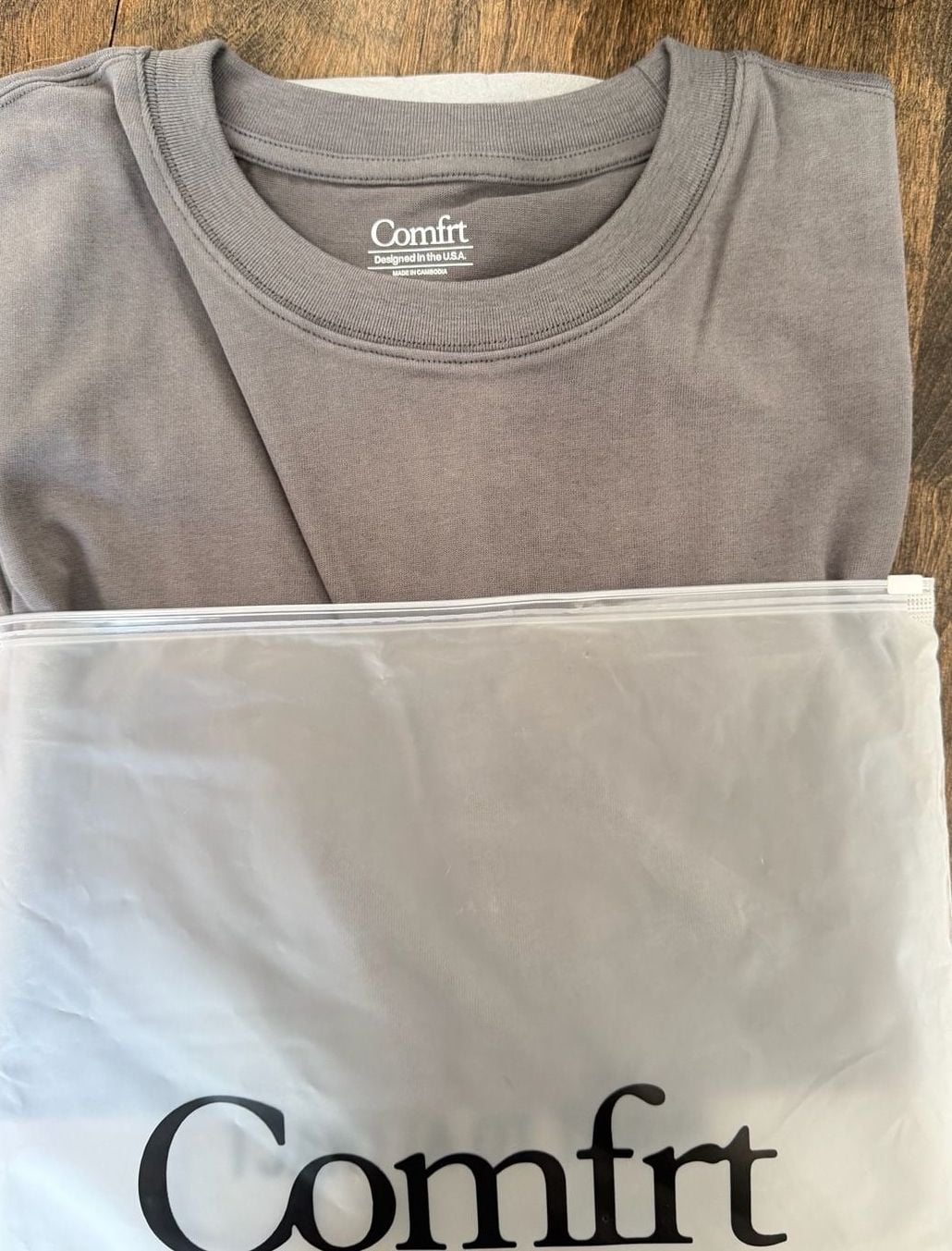 Men’s Comfrt Heavyweight Tee Size 2XL Steel Grey 8