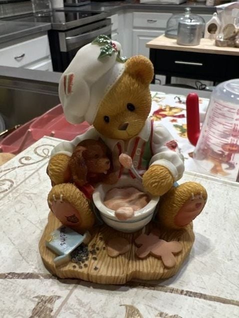 Cherished Teddies Wayne Spoonfuls Of Sweetness Figurine 1998 1
