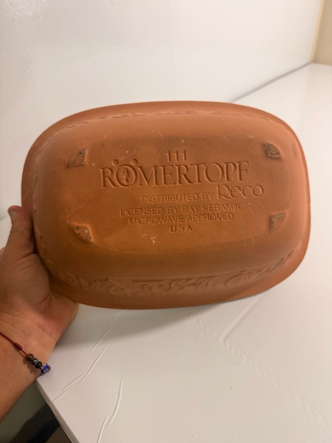 Romertopf Terracotta Clay Baker Roaster 10