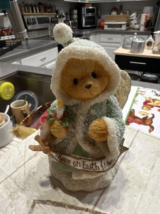 Cherished Teddies Angela Figurine Peace On Earth And Mercy Mild 1