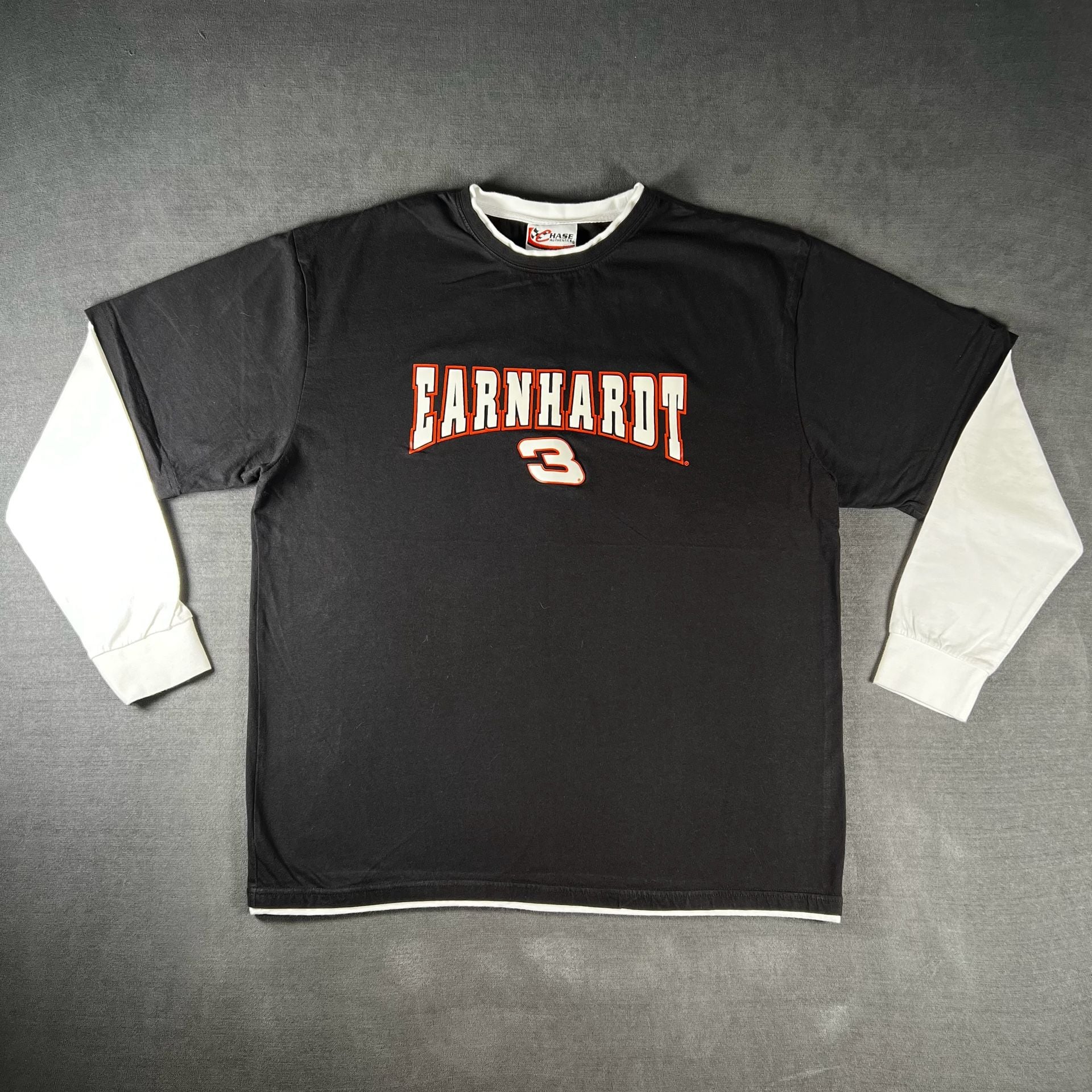 Vintage Chase Authentics x Dale Earnhardt #3 Nascar Long Sleeve Shirt Size XL 2