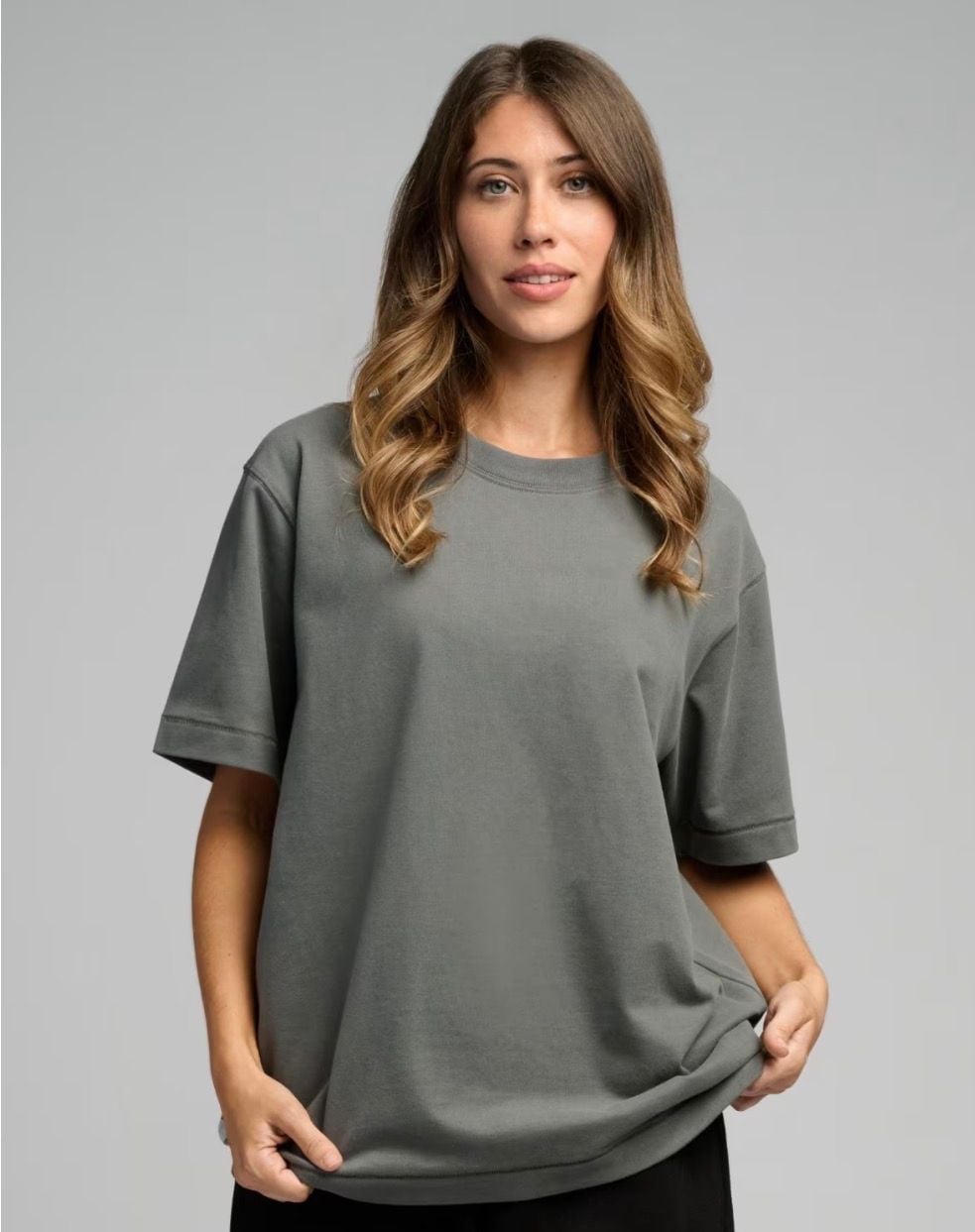 Men’s Comfrt Heavyweight Tee Size 2XL Steel Grey 11
