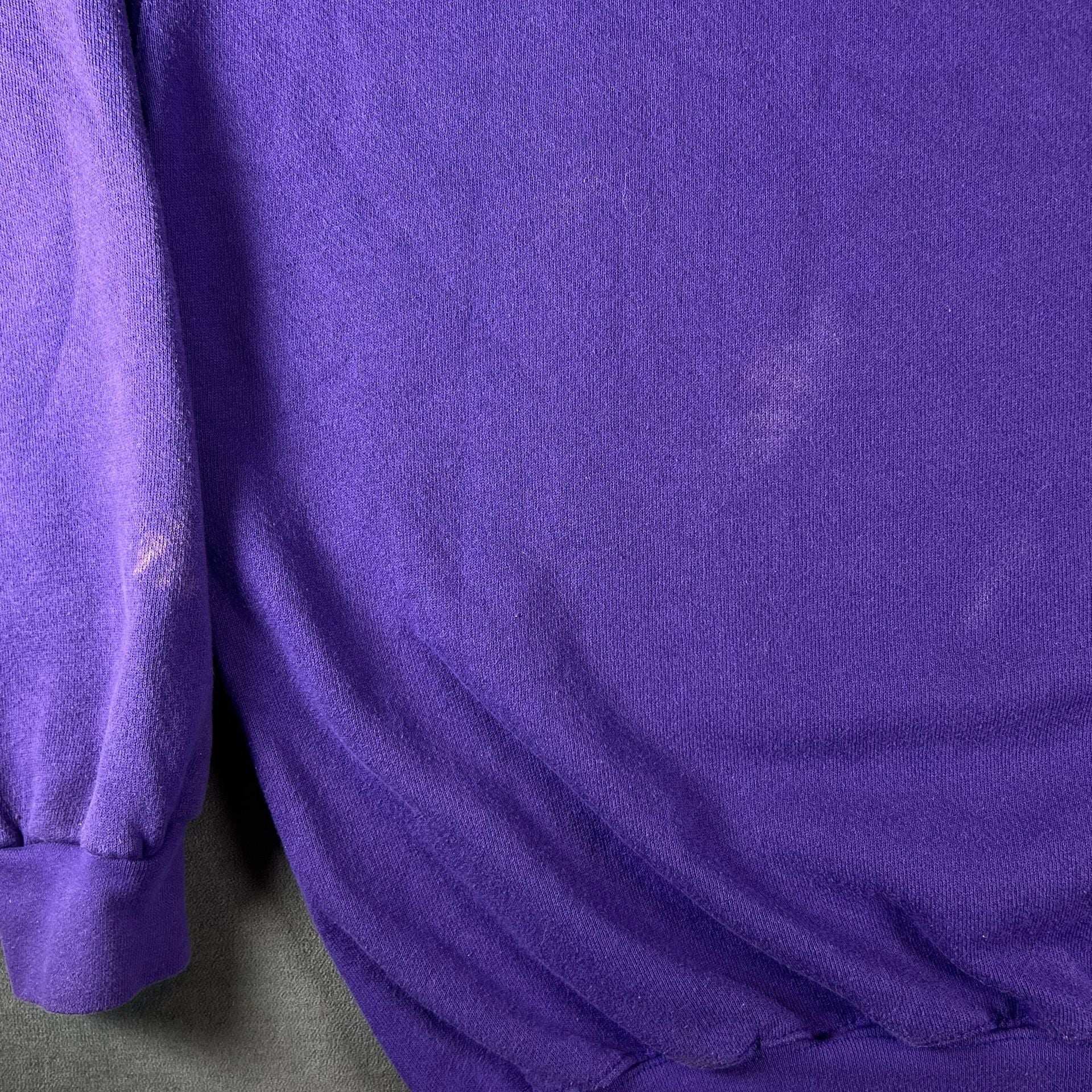 Vintage Lee Pacific Life Holiday Bowl 2002 Purple Graphic Crewneck Size XL  8