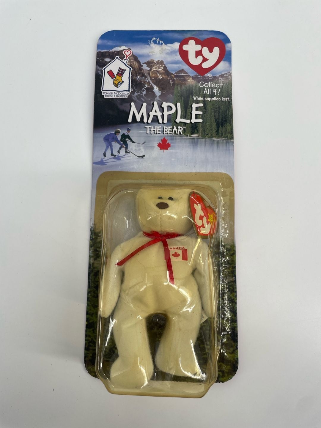 Ty McDonald's Teenie Beanie Babies Maple The Bear 1