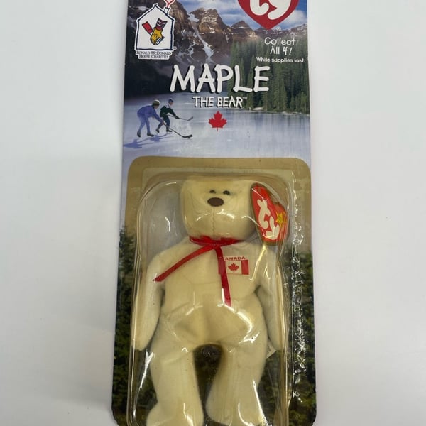 Ty McDonald's Teenie Beanie Babies Maple The Bear