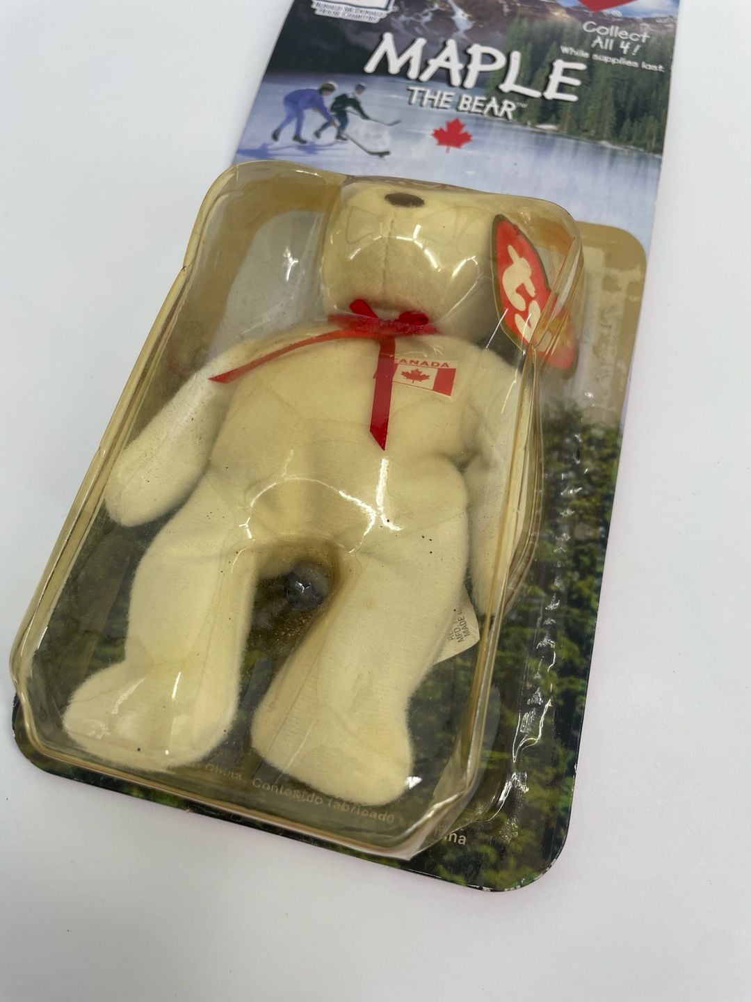 Ty McDonald's Teenie Beanie Babies Maple The Bear 2